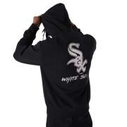 Sweatshirt med huva Chicago White Sox BP Metallic PO