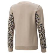 Sweatshirt med rund halsringning för flickor Puma Alpha FL G