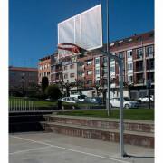 Uppsättning med 2 vandalskyddade galvaniserade basketkorgar Softee Equipment